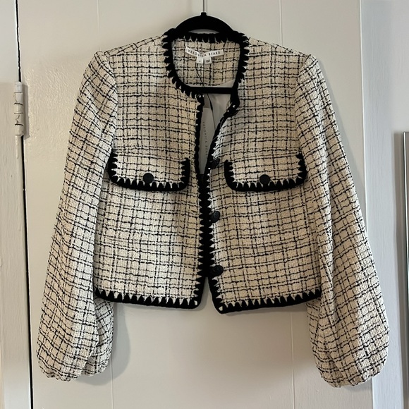 NEW Veronica Beard Modern Day Tweed Jacket - Picture 3 of 7